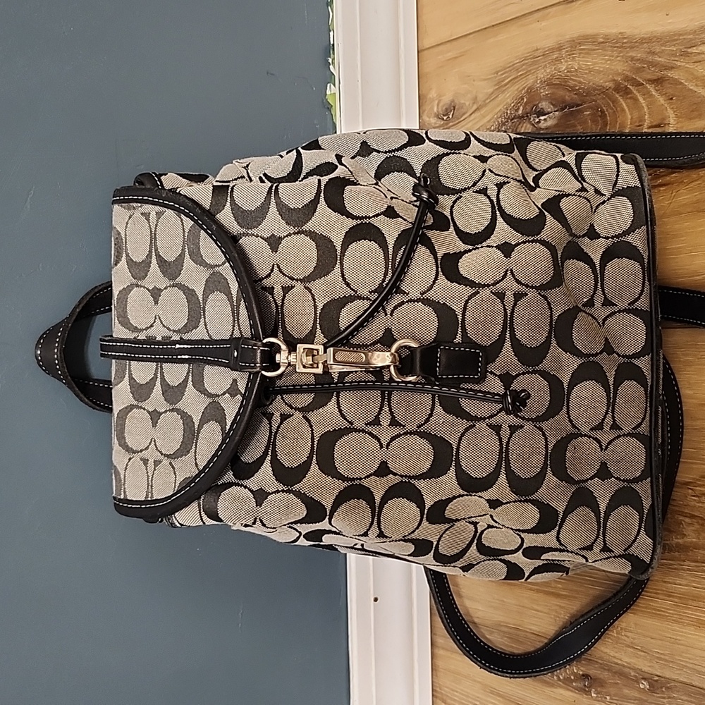 Vintage coach backpack